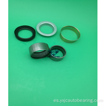 Rodamiento del eje del brazo DB47937EE (5131.45) + DB47260EE (513249) + Seal de aceite + Parte de metal para Peugeot 306 Kit de reparación KS559.00